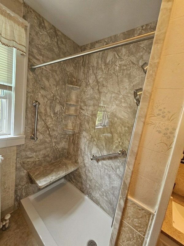 Tub To Shower Conversion